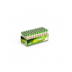 "GP Super AAA LR03 Standard Batteries 40-Pack - Reliable Power for All Your Devices!"